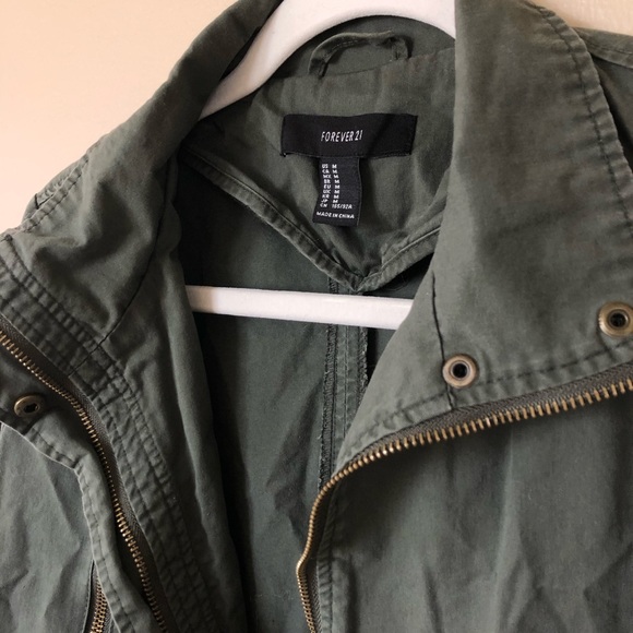 Forever 21 Army Jacket - Picture 4 of 5